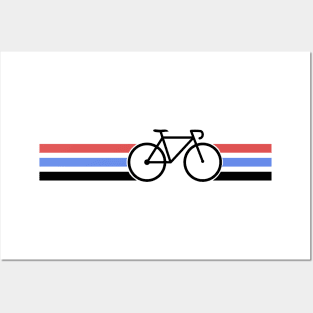Bike stripes Posters and Art